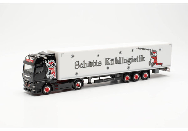 MAN TGX GX 15m Koffer-Sattelzug "Schütte Kühllogistik" (Herpa 315401)